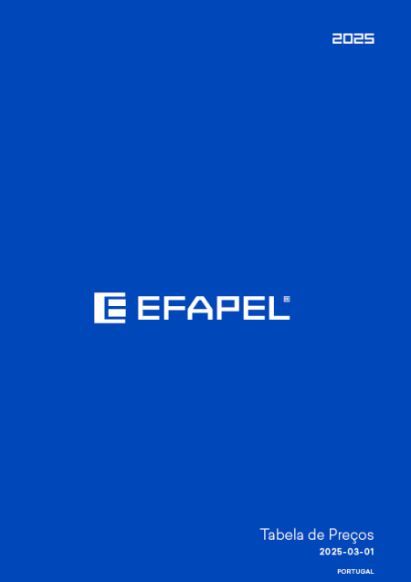 &lt;br&gt;[pt] - EFAPEL Tabela Preços 25&lt;br&gt;[en] - EFAPEL | Price List 25