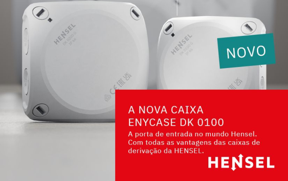Nova caixa de derivação HENSEL